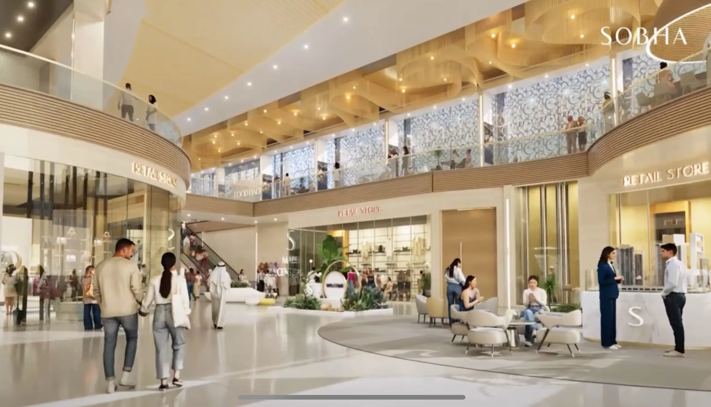 Sobha Central Mall interior