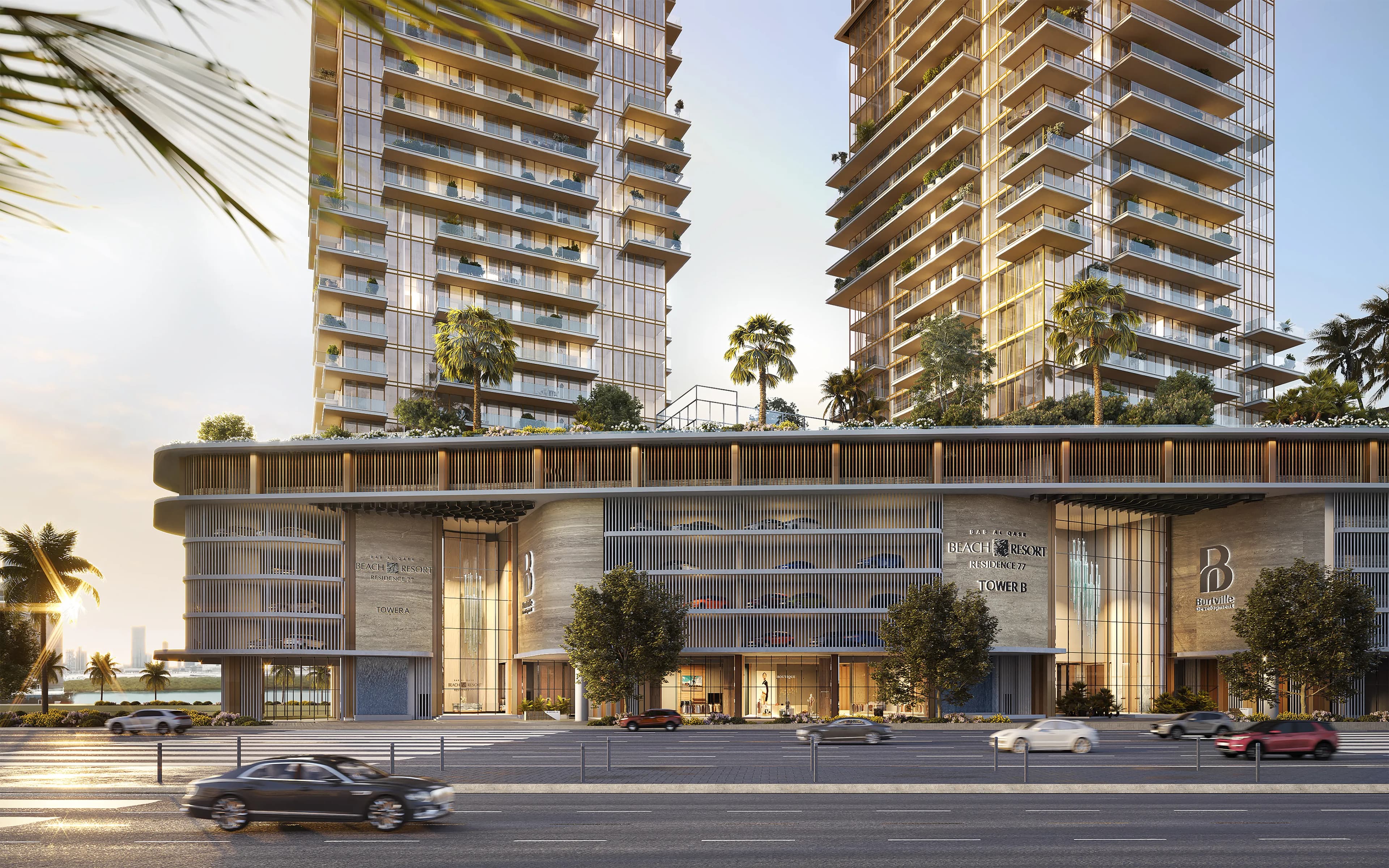 Bab Al Qasr Residence 77 architecture