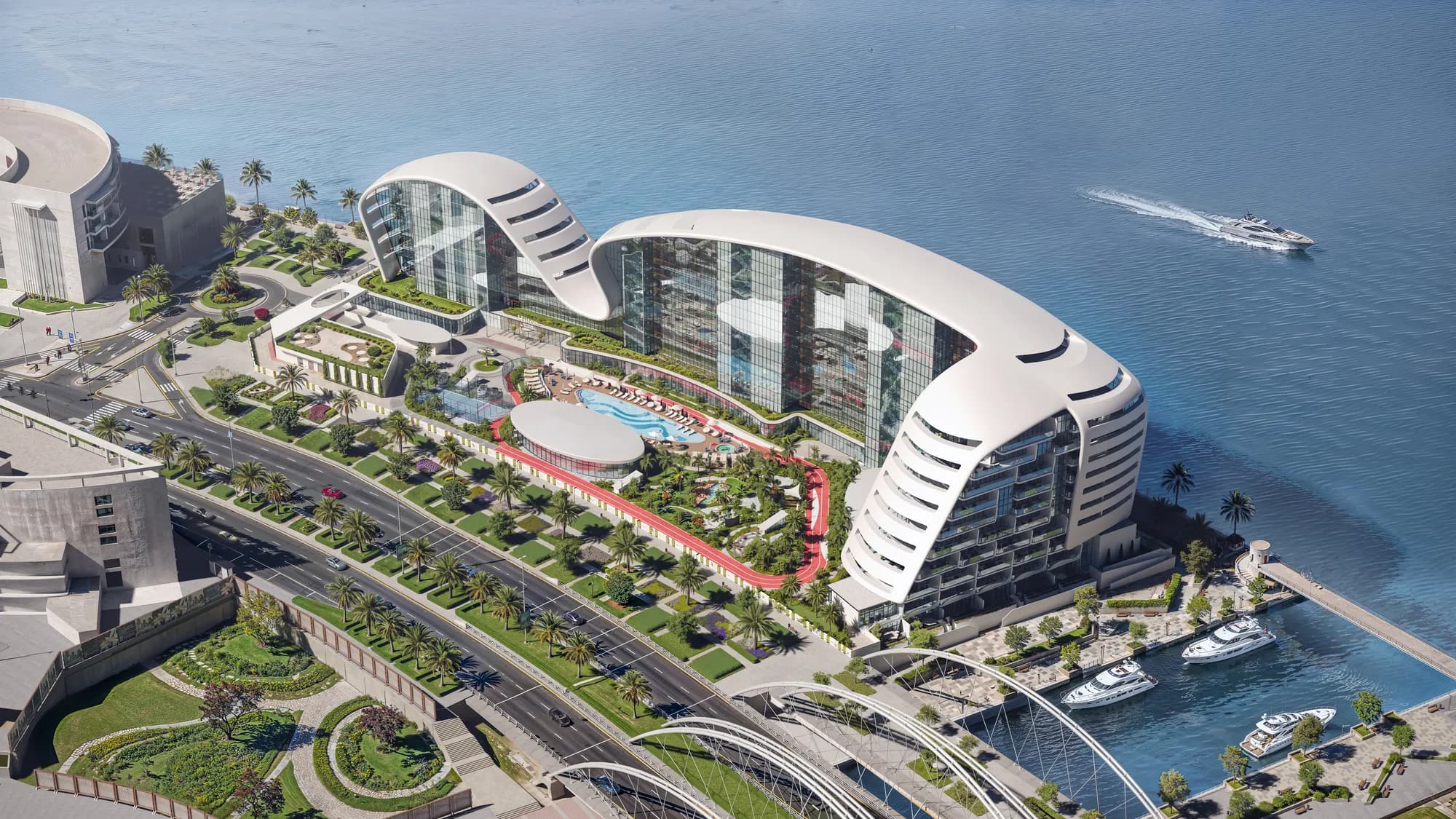 Hilton Residences Abu Dhabi Al Raha architecture