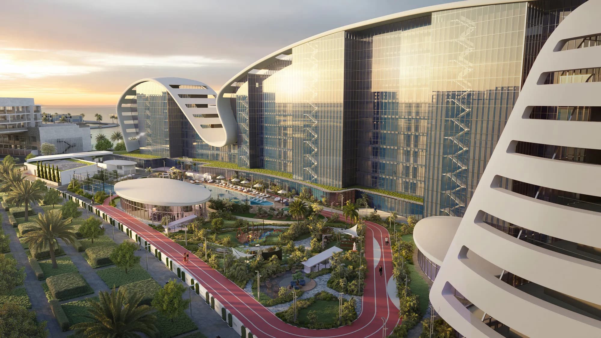 Hilton Residences Abu Dhabi Al Raha architecture