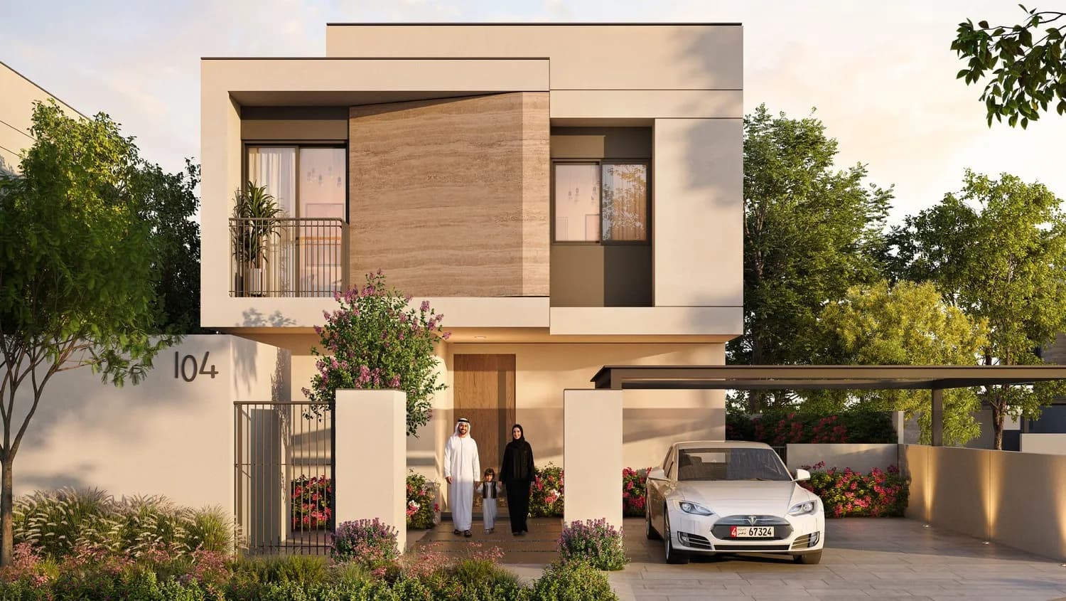 Al Ghadeer Parks architecture