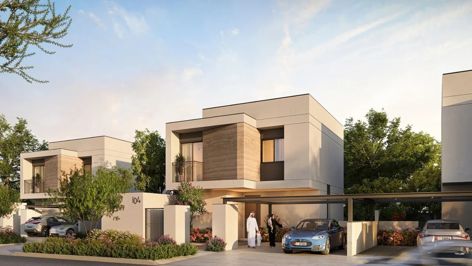Al Ghadeer Parks architecture