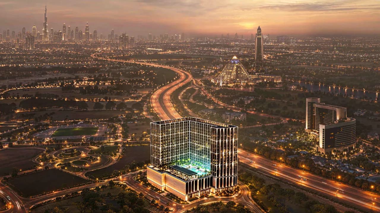 Binghatti Starfall architecture