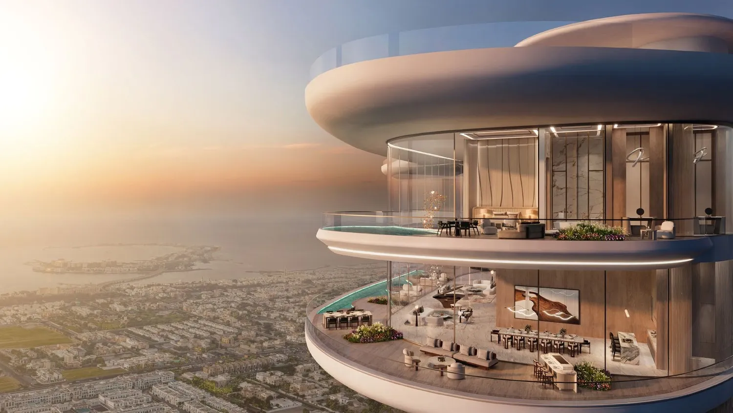 Amali Residences at Business Bay architecture