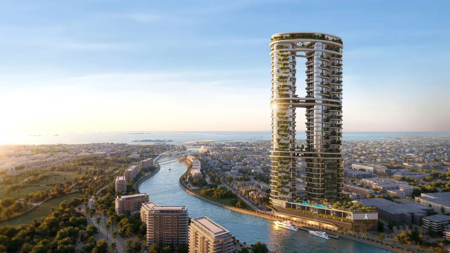 Amali Residences at Business Bay architecture