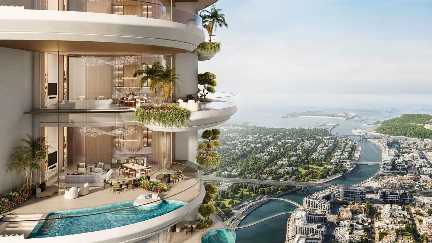 Amali Residences at Business Bay architecture