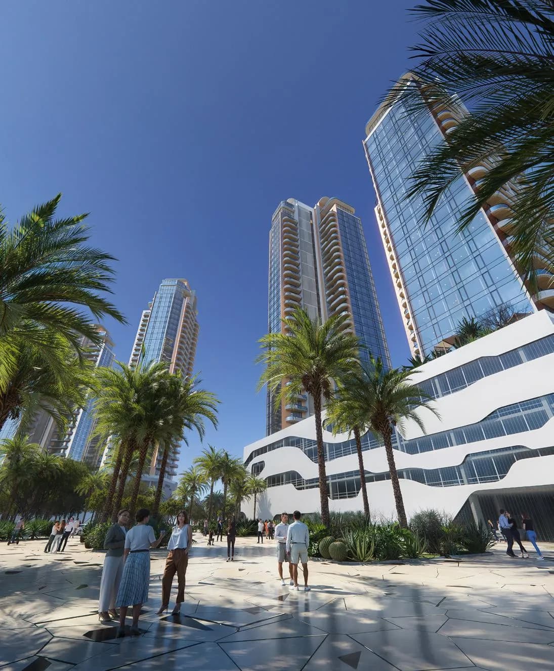 The Orchard Place Towers D & E architecture