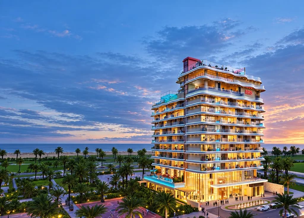 NH Collection Ras Al Khaimah Al Marjan Island Hotel & Apartments architecture