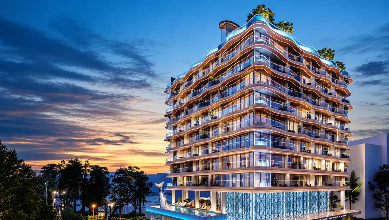 NH Collection Ras Al Khaimah Al Marjan Island Hotel & Apartments architecture