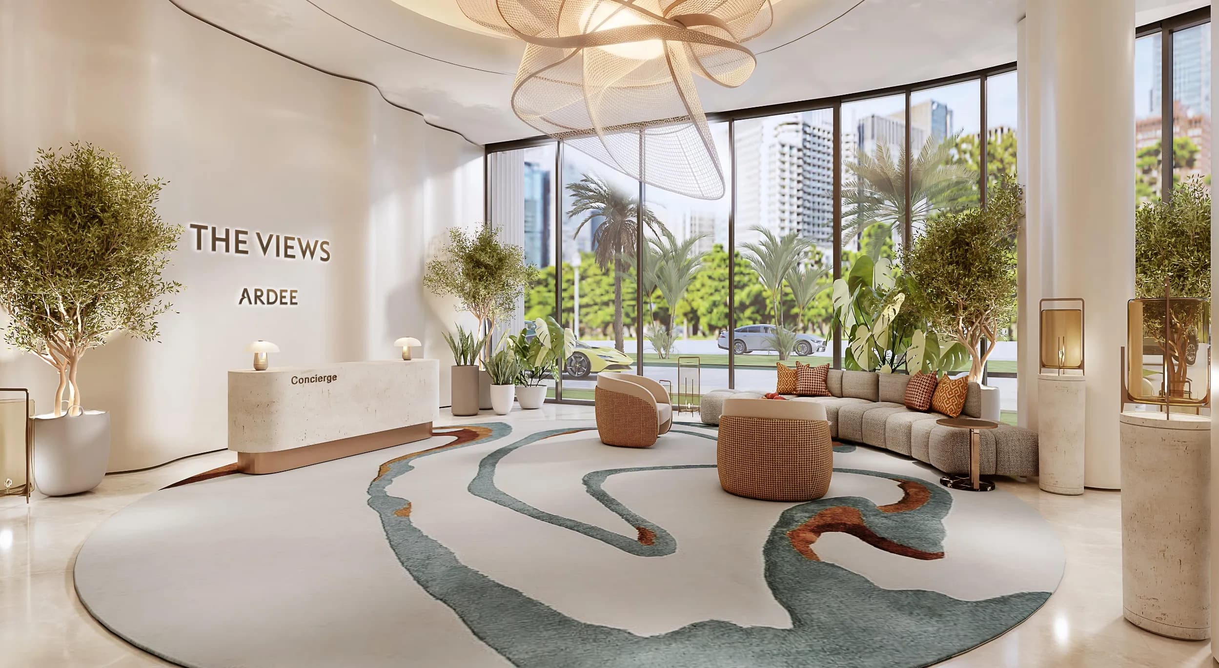 The Views lobby