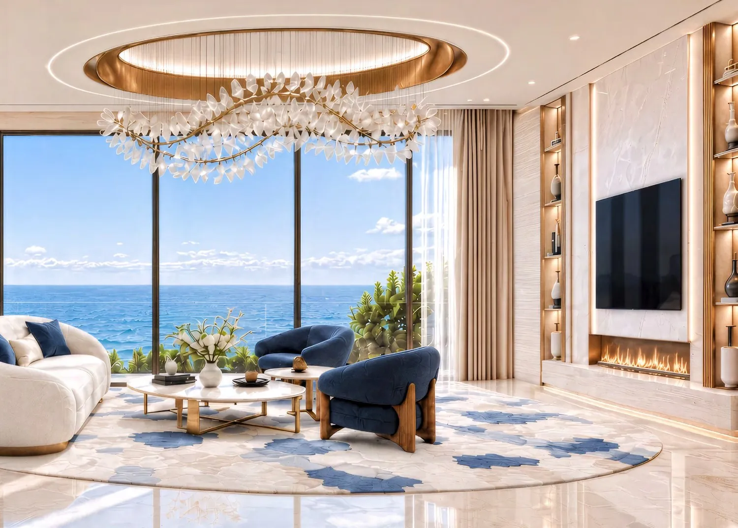 Shahrukhz Residences by Danube interior