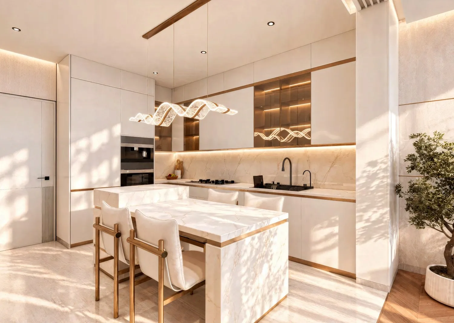Shahrukhz Residences by Danube interior