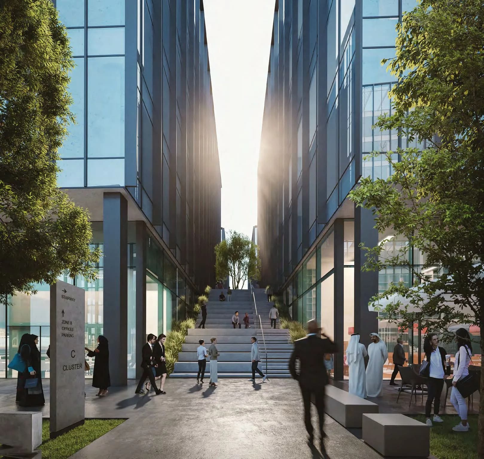 Aljada CBD Building 3 architecture
