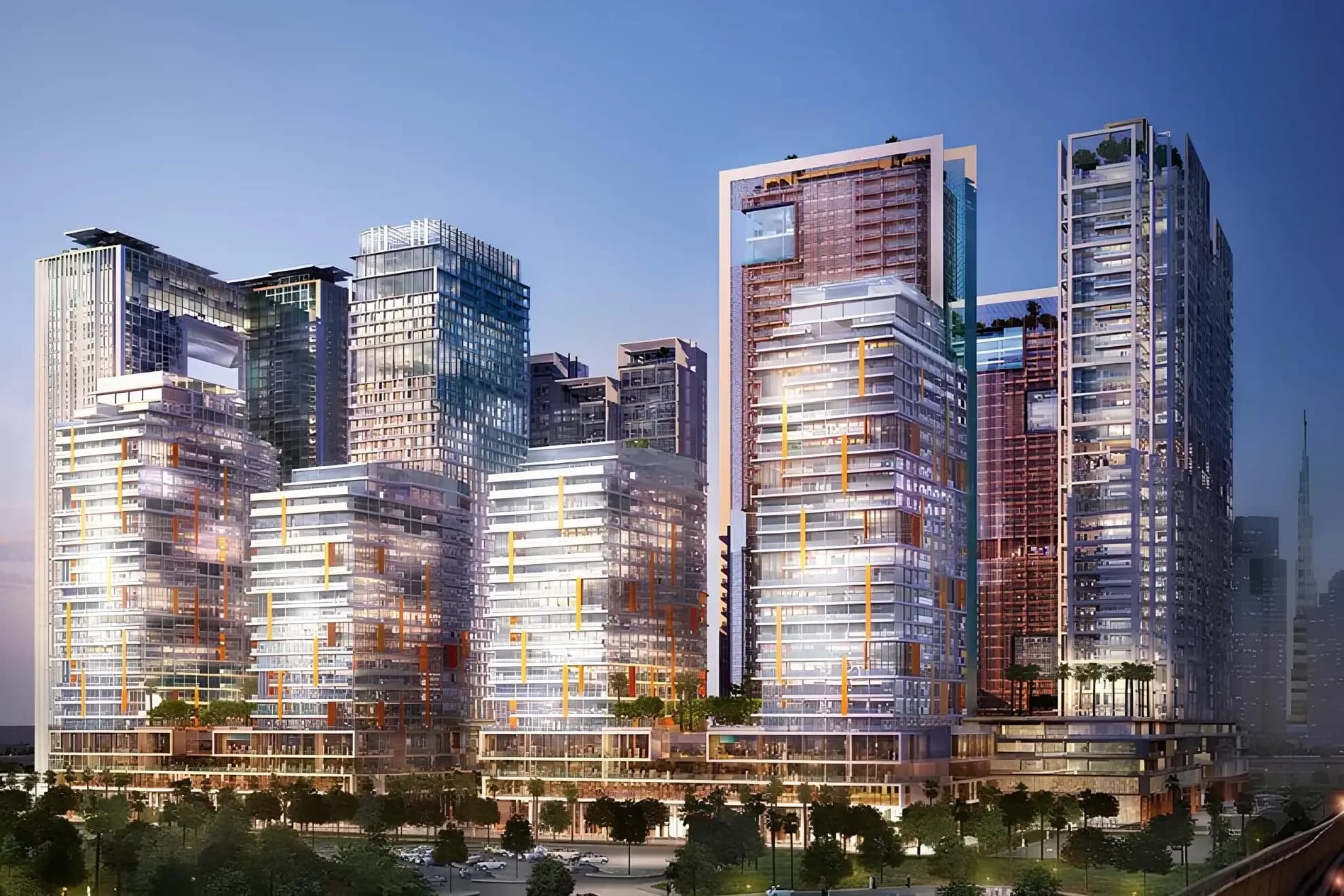 Wasl 1 Park Gate Residences architecture