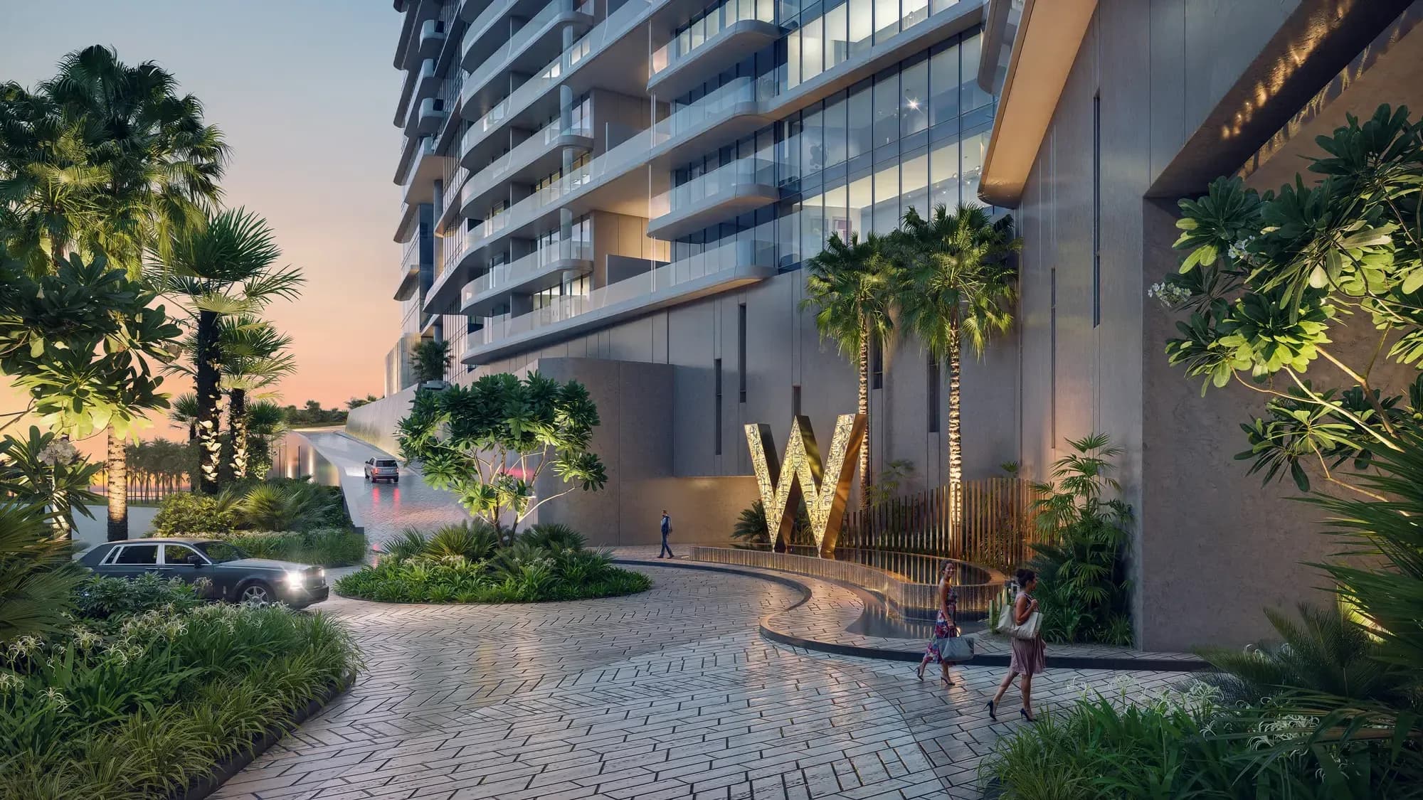 W Hotels and Residences Al Marjan architecture