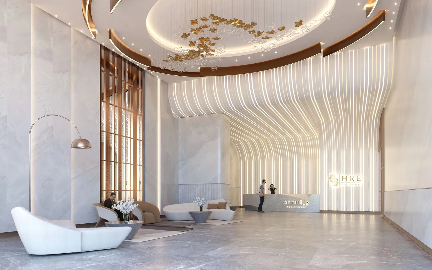 Sky Hills Residence lobby