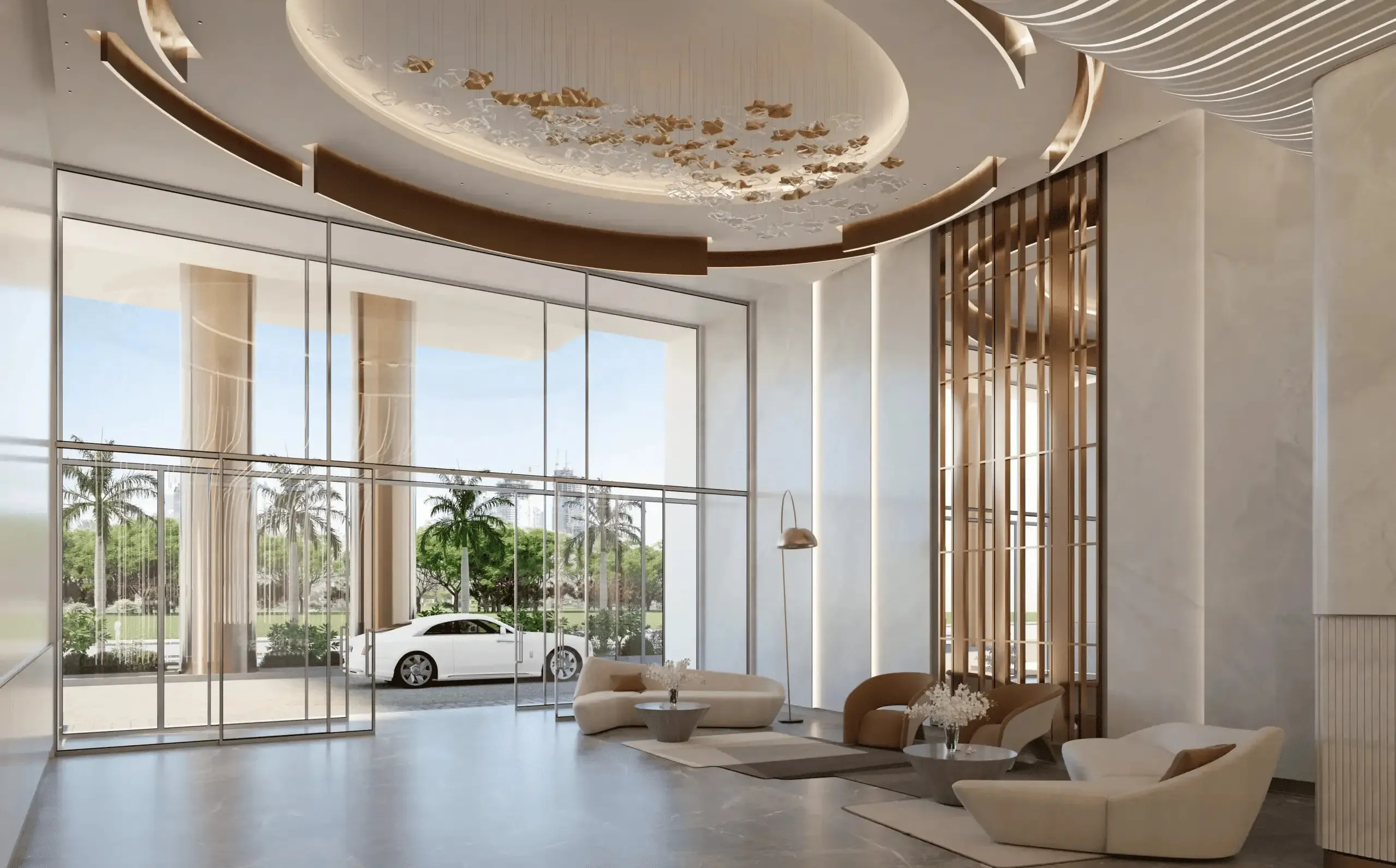 Sky Hills Residence lobby