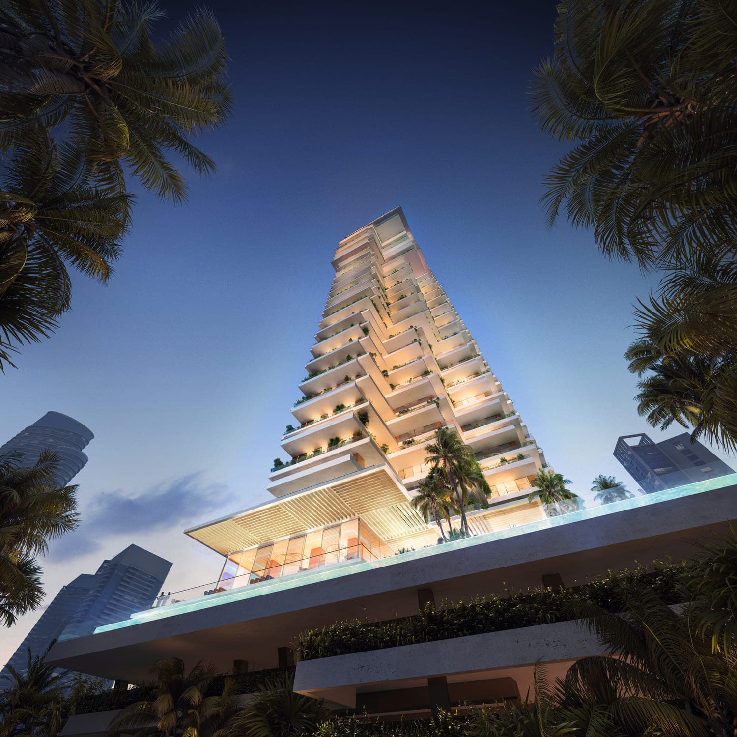 Fairmont Residences Solara Tower architecture