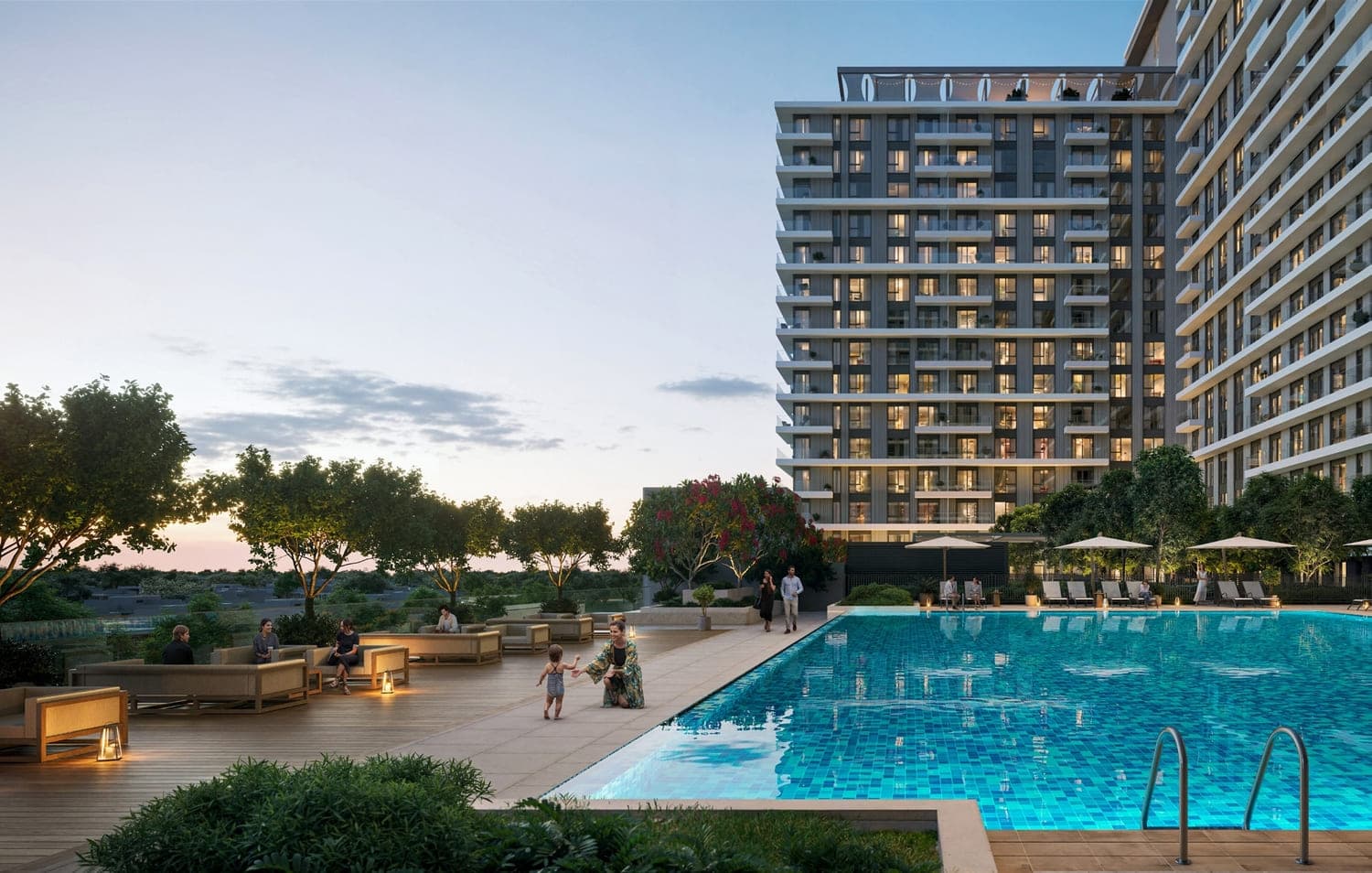 Vida Residences Club Point architecture