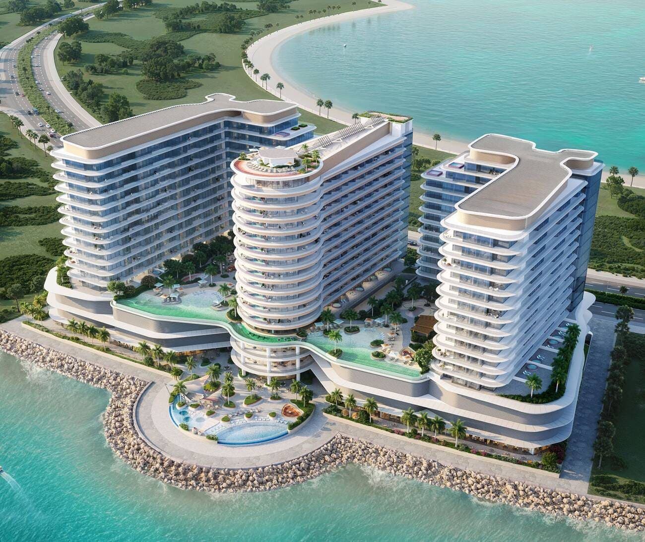 Trio Isle architecture