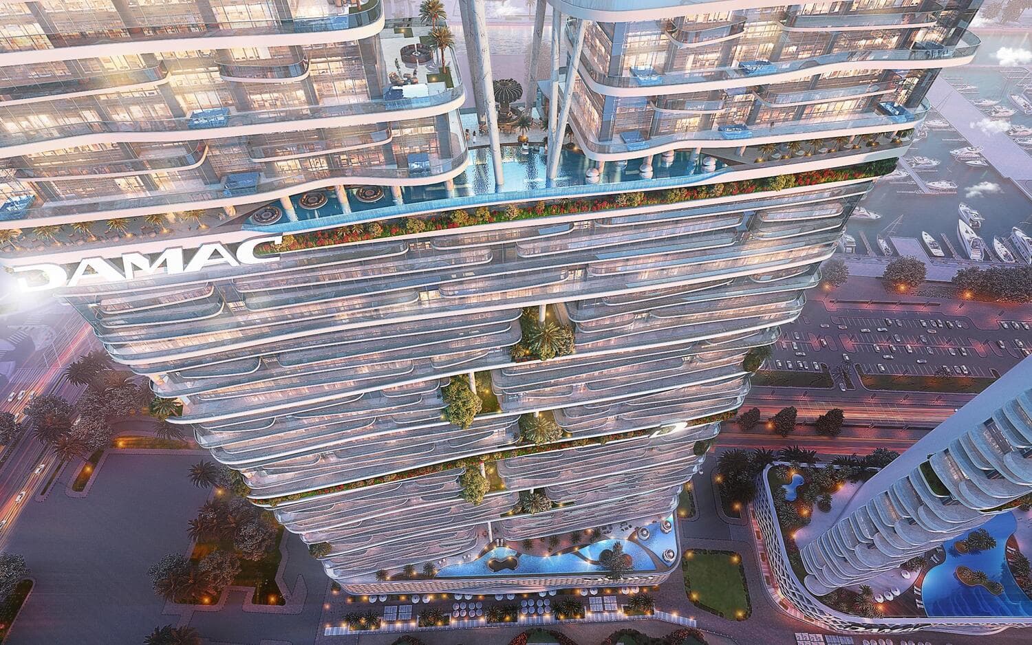 Damac Bay 2 architecture