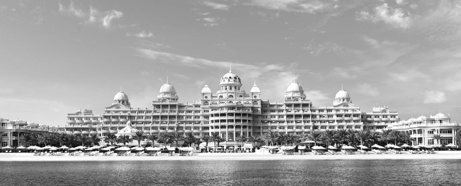 Raffles The Palm Dubai architecture