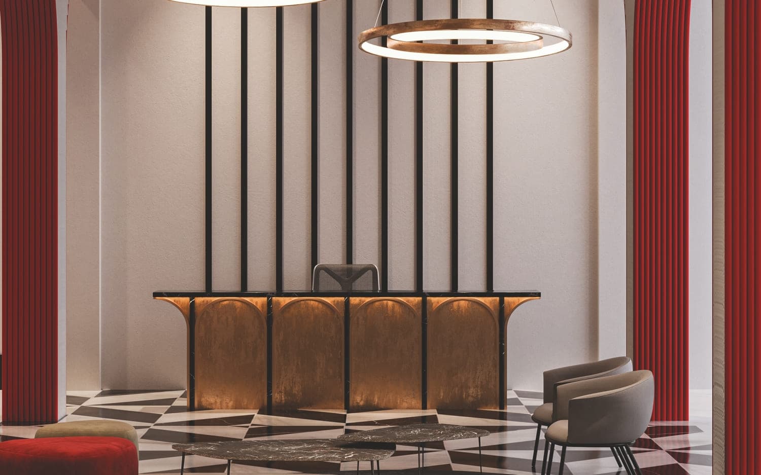 Lilium Tower lobby