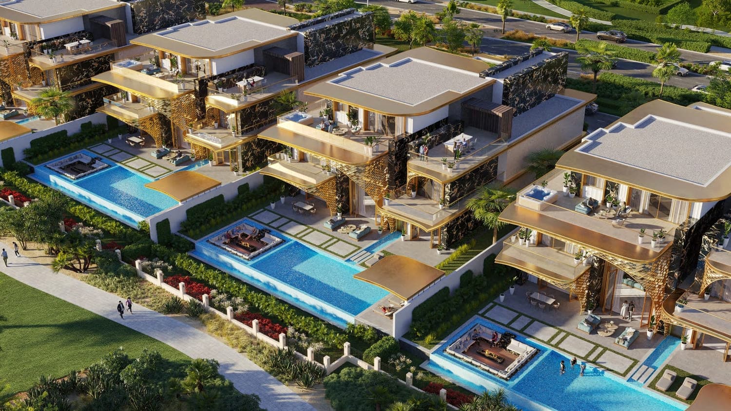 Damac Hills - Gems Estates architecture
