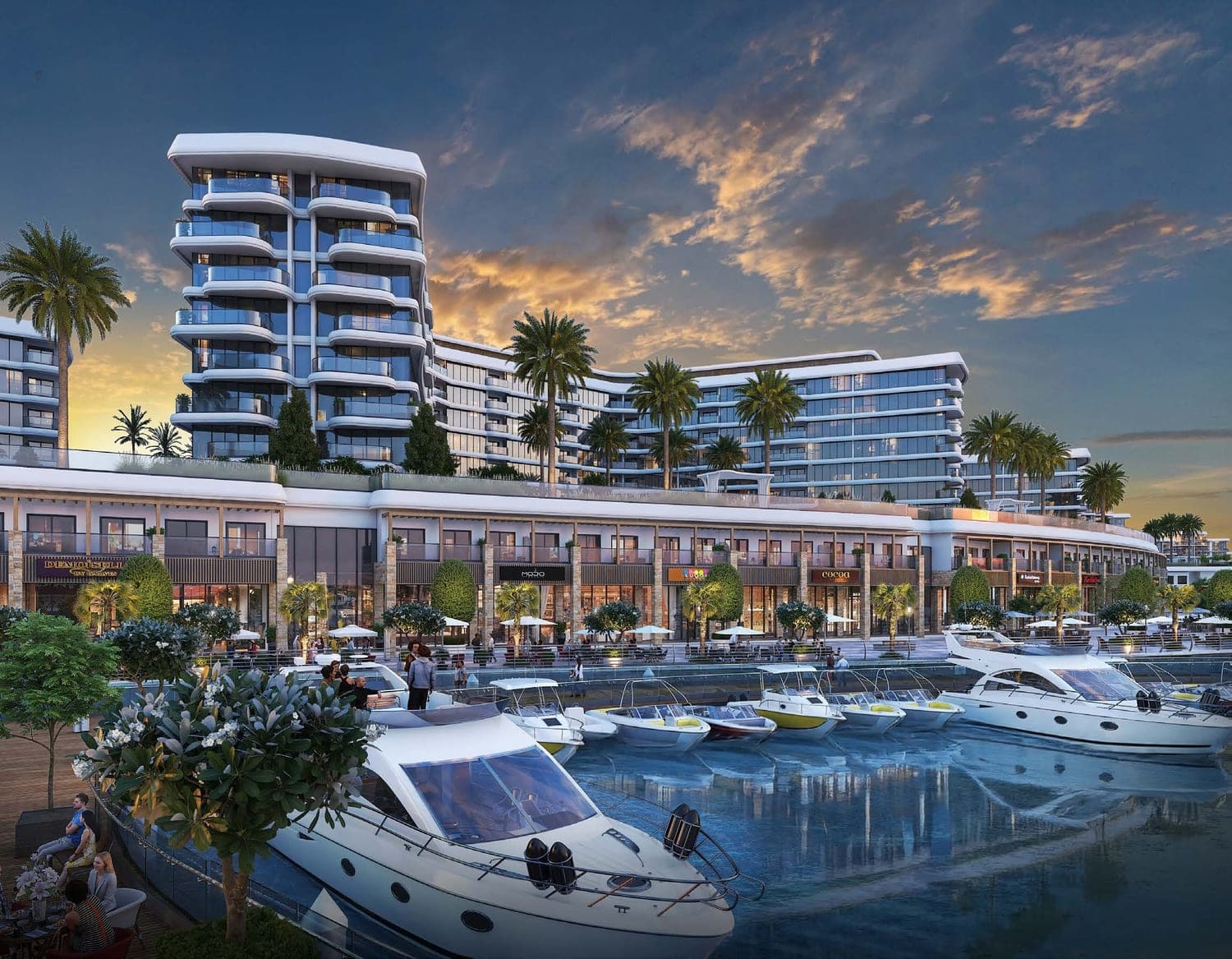 Yachtside Marina Residences architecture
