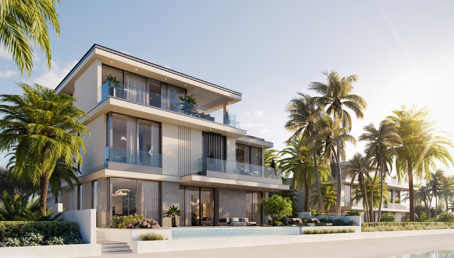 Palm Jebel Ali Villas architecture