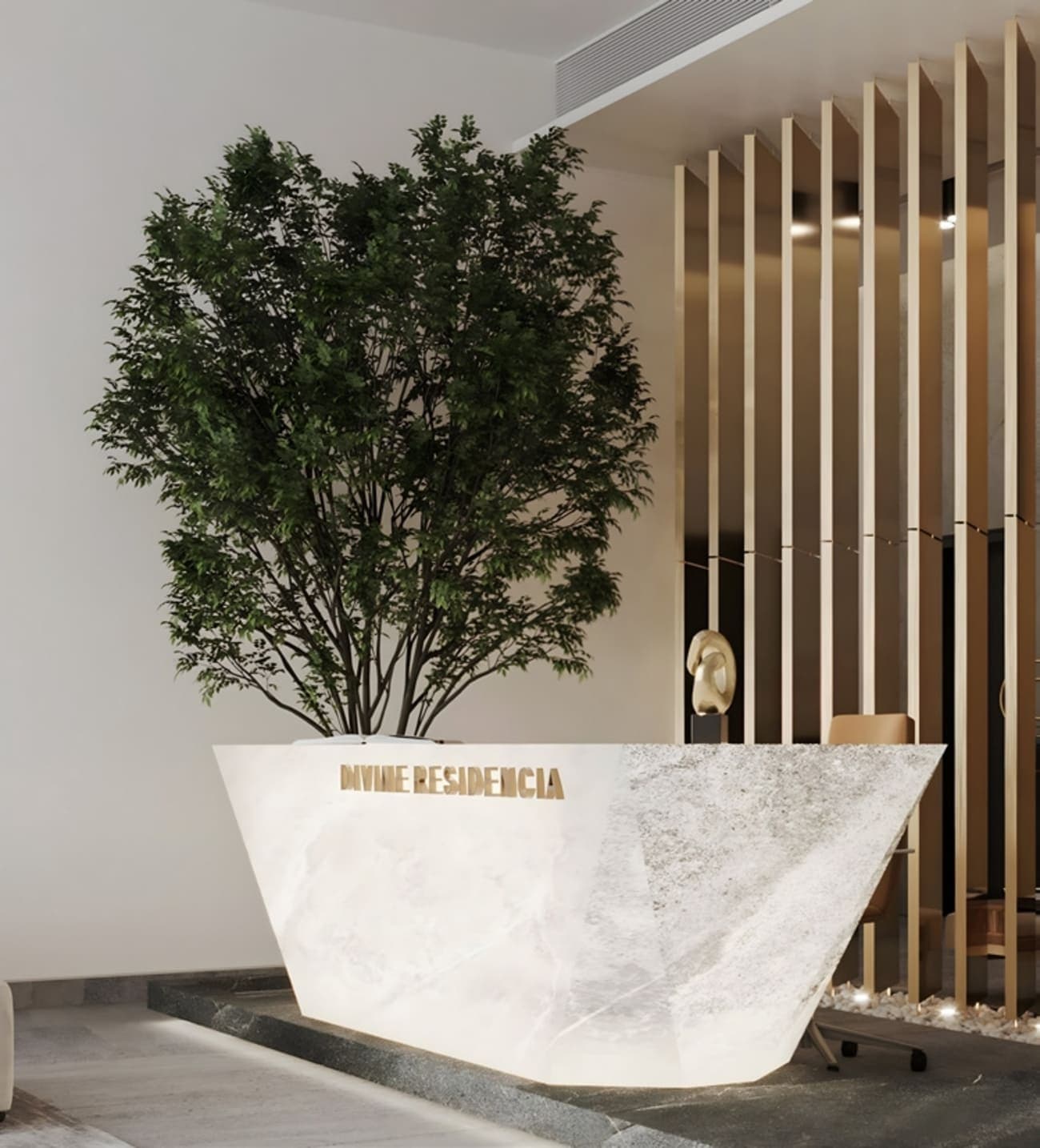 Divine Residencia lobby