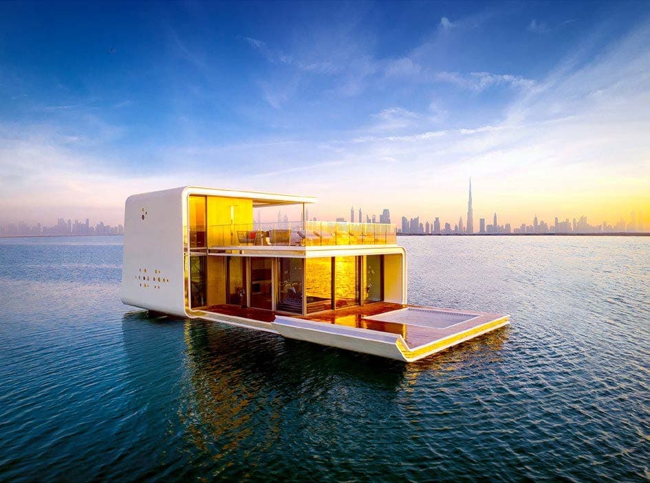 The Heart of Europe - Honeymoon Island and The Floating Seahorse architecture