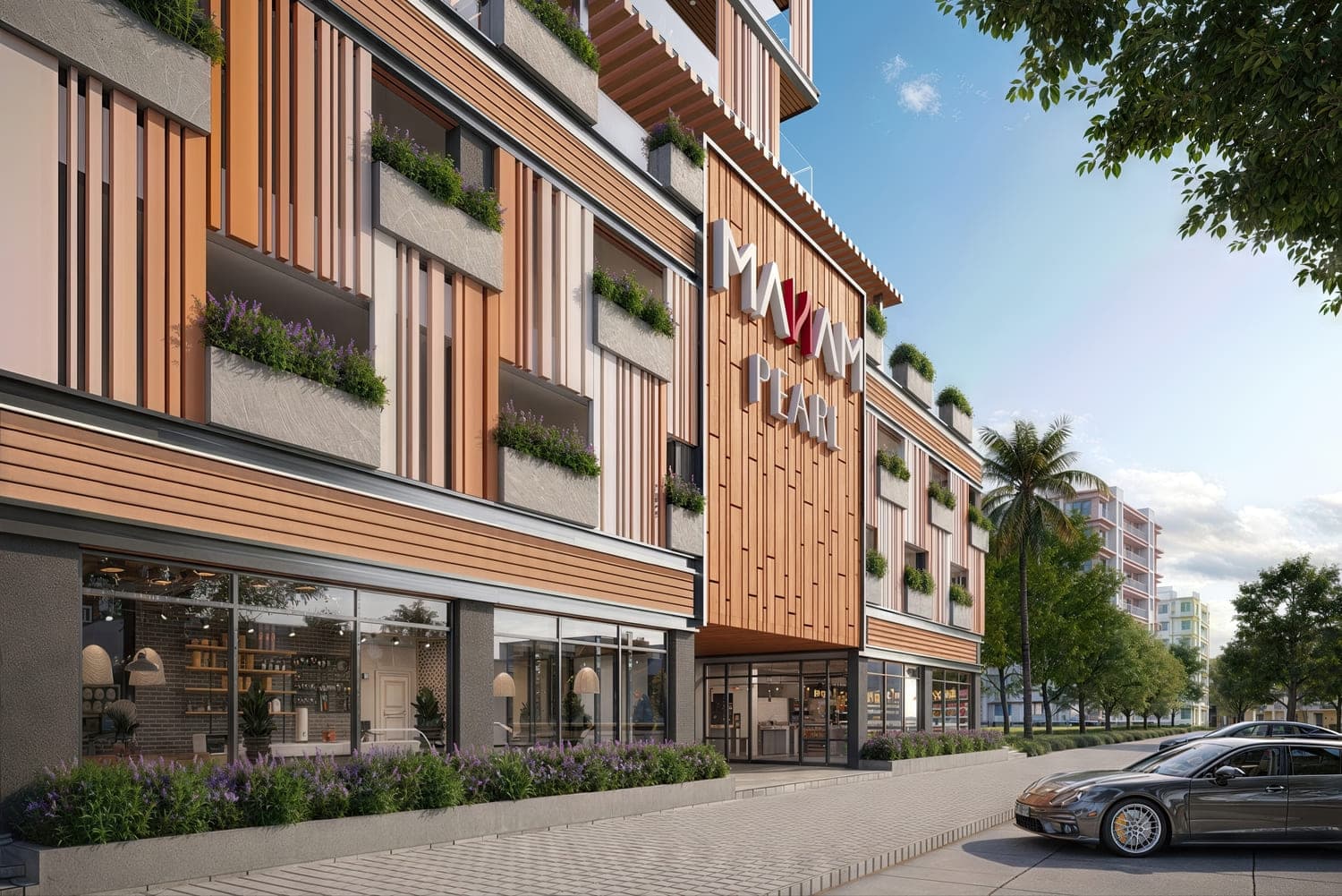 Manam Pearl architecture