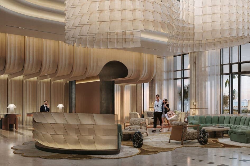 Fairmont Residences Al Marjan Island lobby