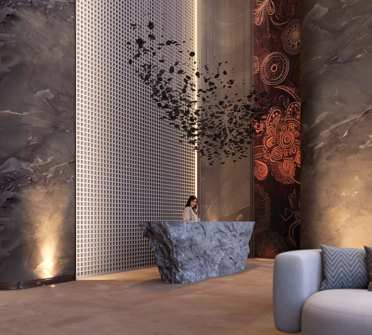 Ananda Residences lobby