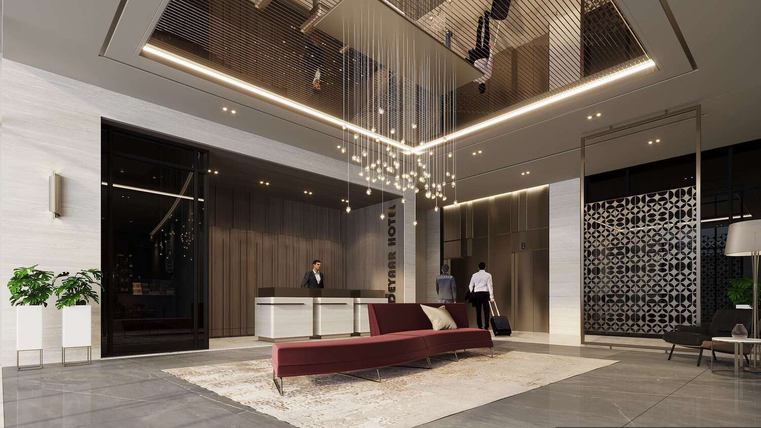 Millenium Talia Residences lobby