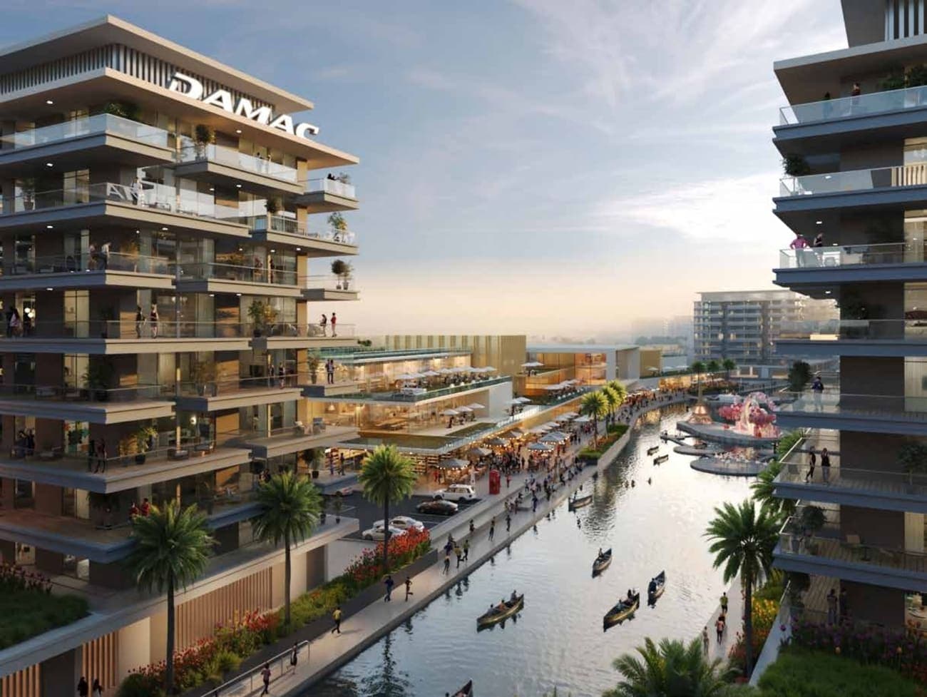 Riverside by Damac architecture