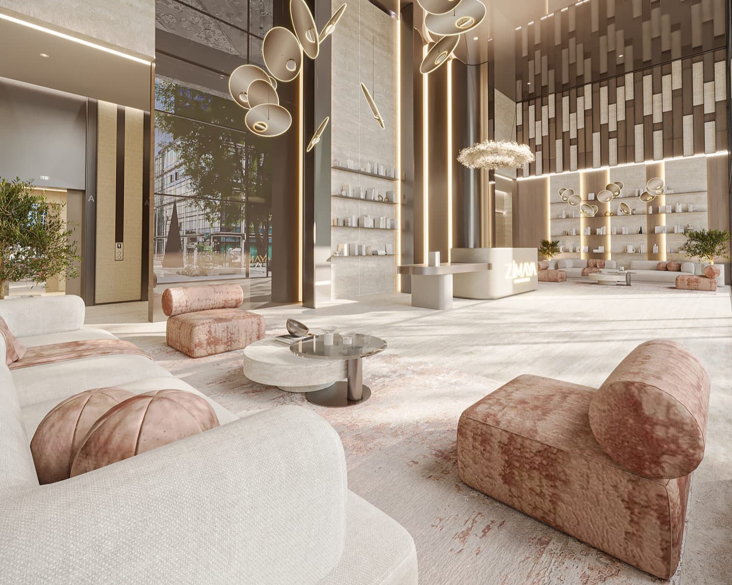 Belle Rêve lobby