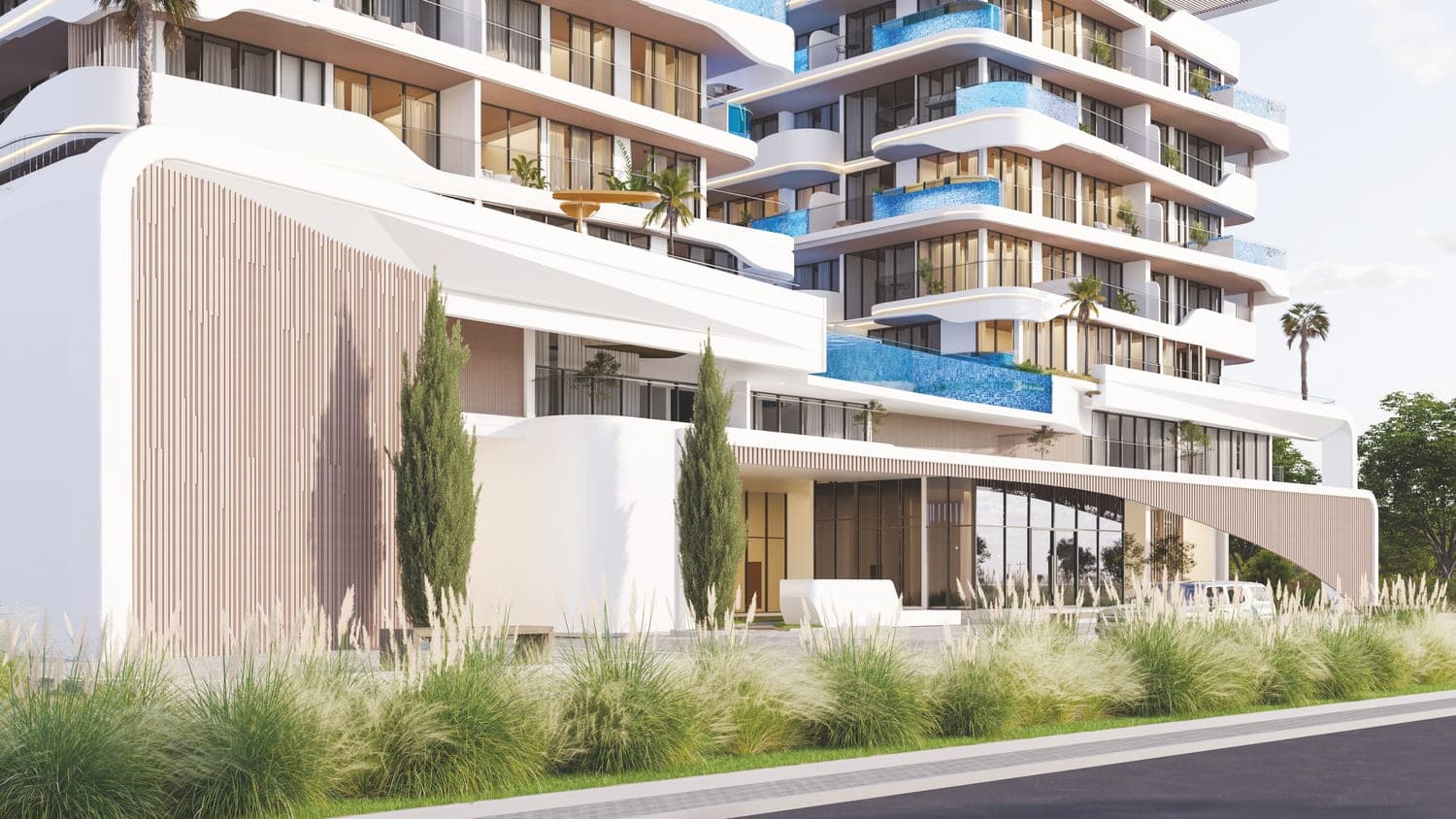 Ocean Pearl 1 and 2 architecture