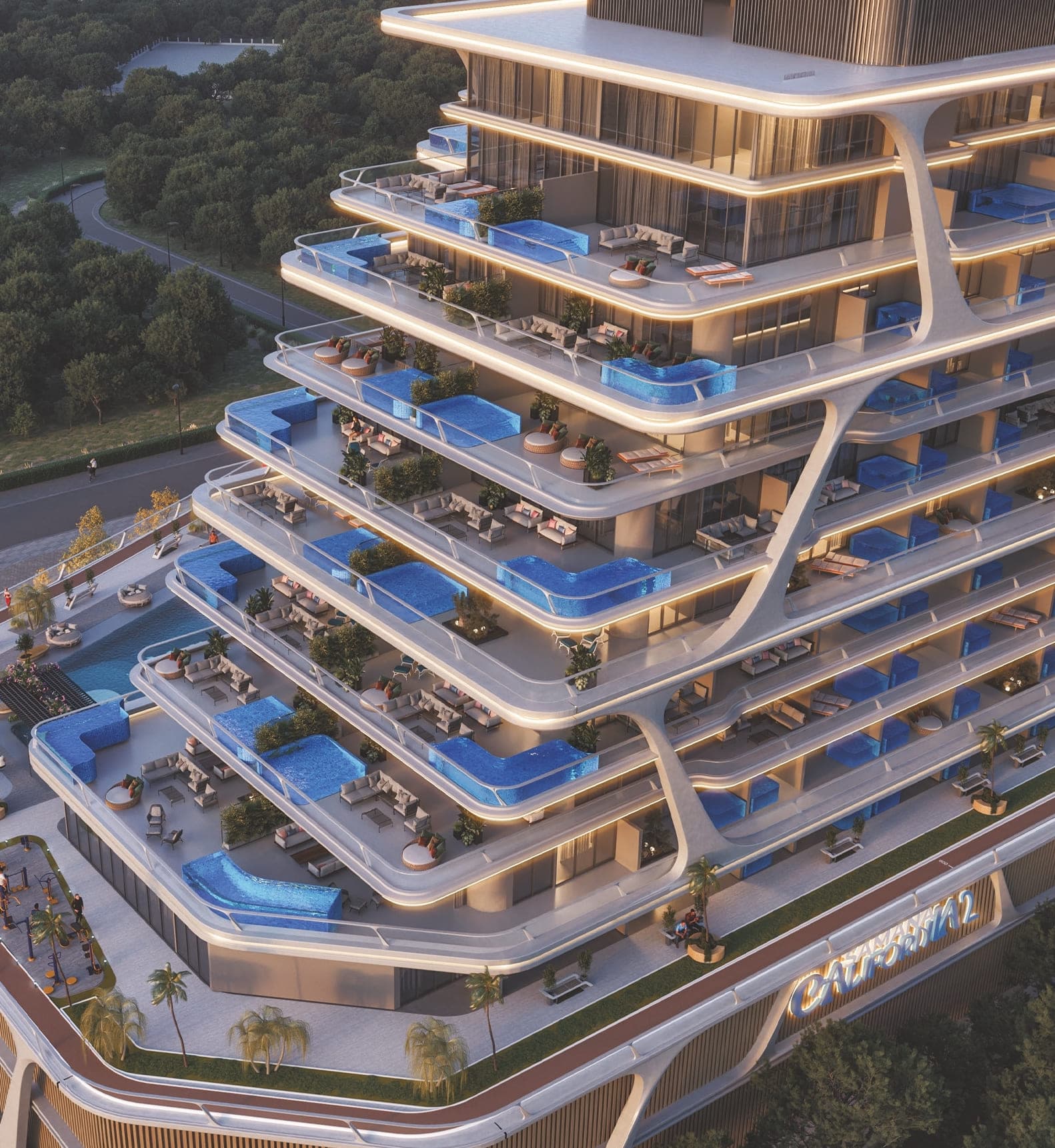 Samana California Phase 2 architecture