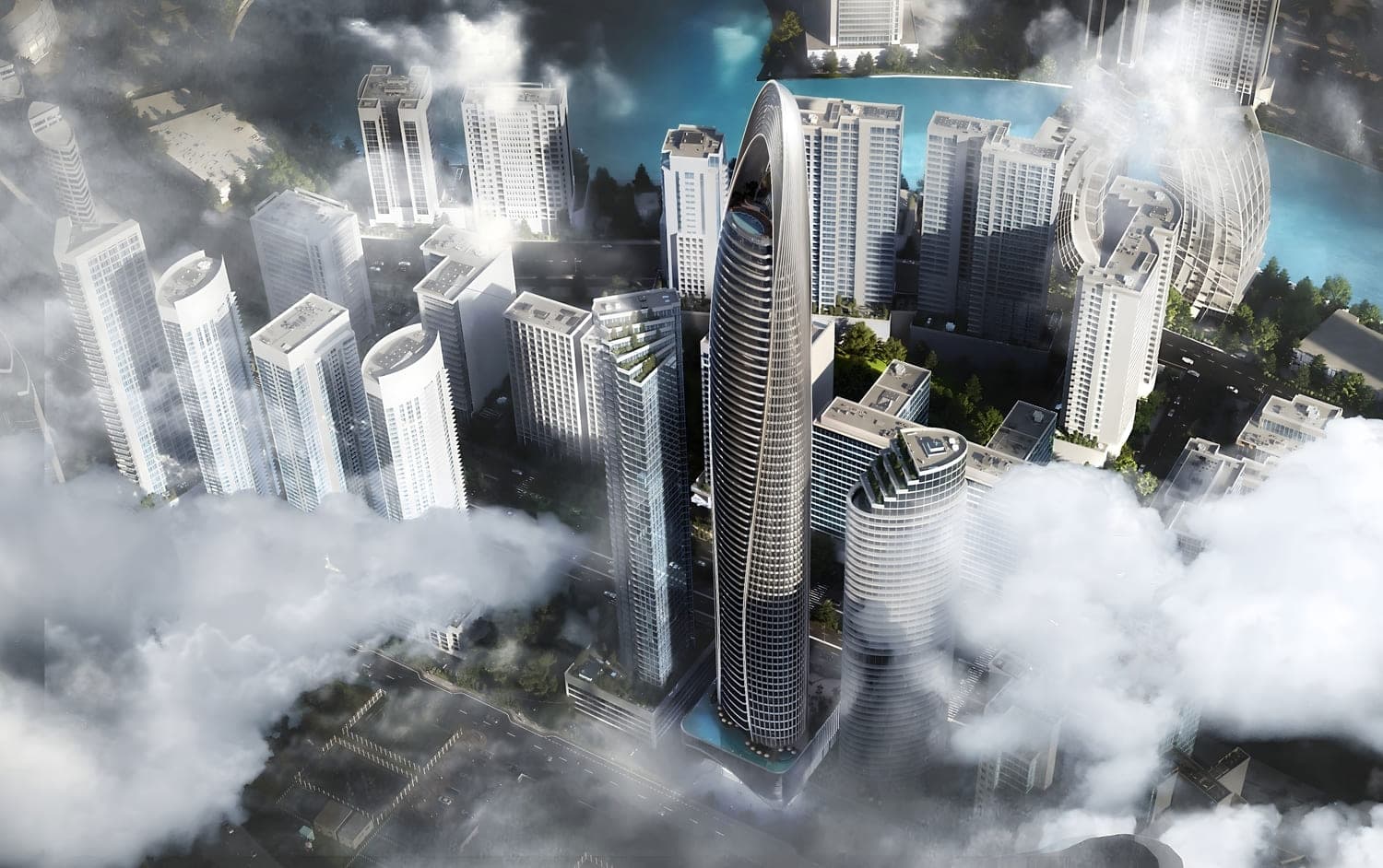 Mercedes-Benz Places by Binghatti architecture