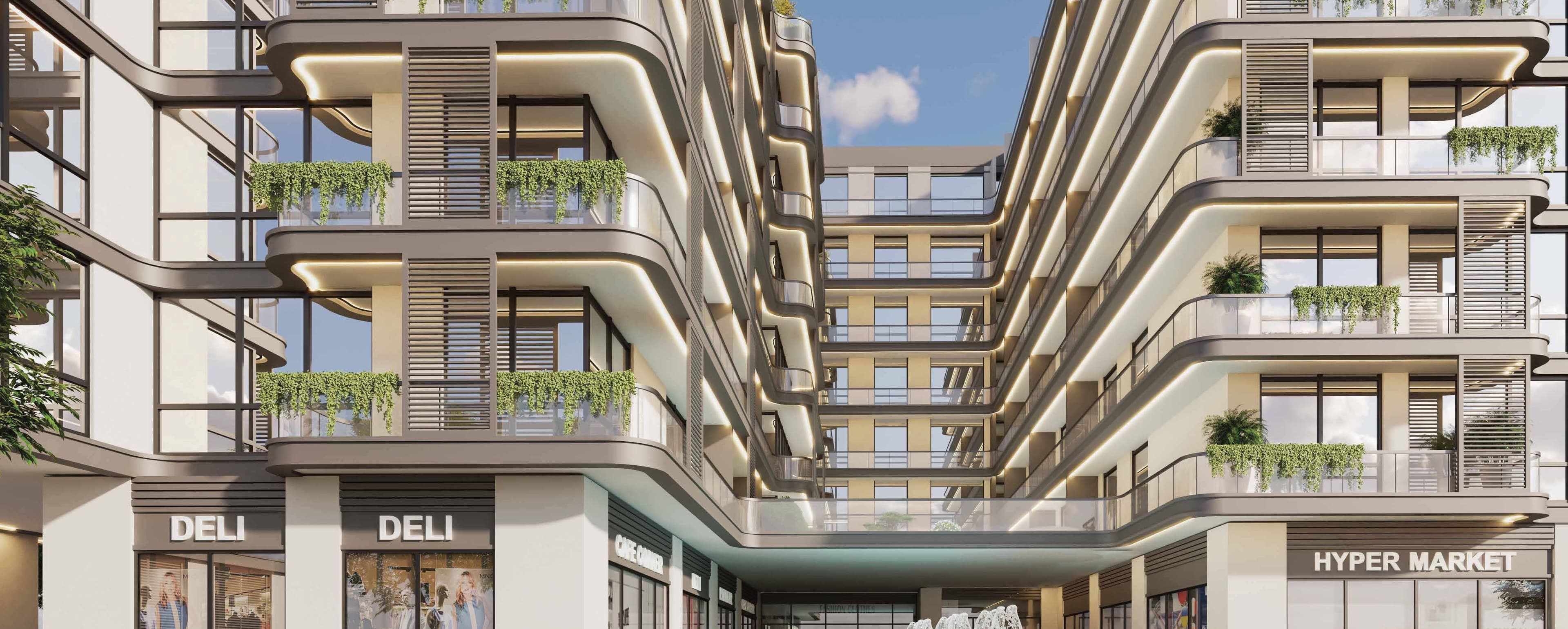 Olivia Residences architecture