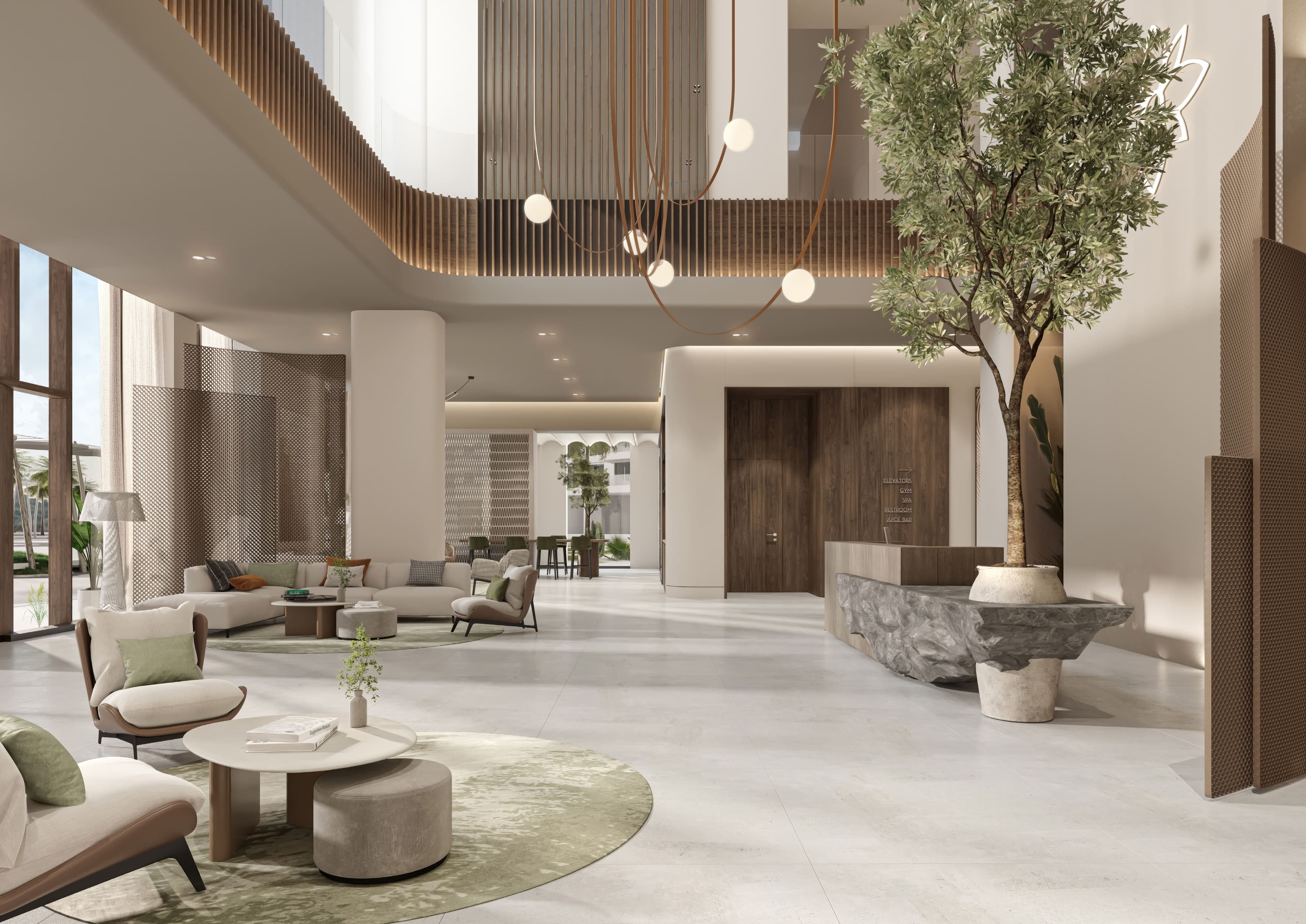 Gardenia Bay lobby