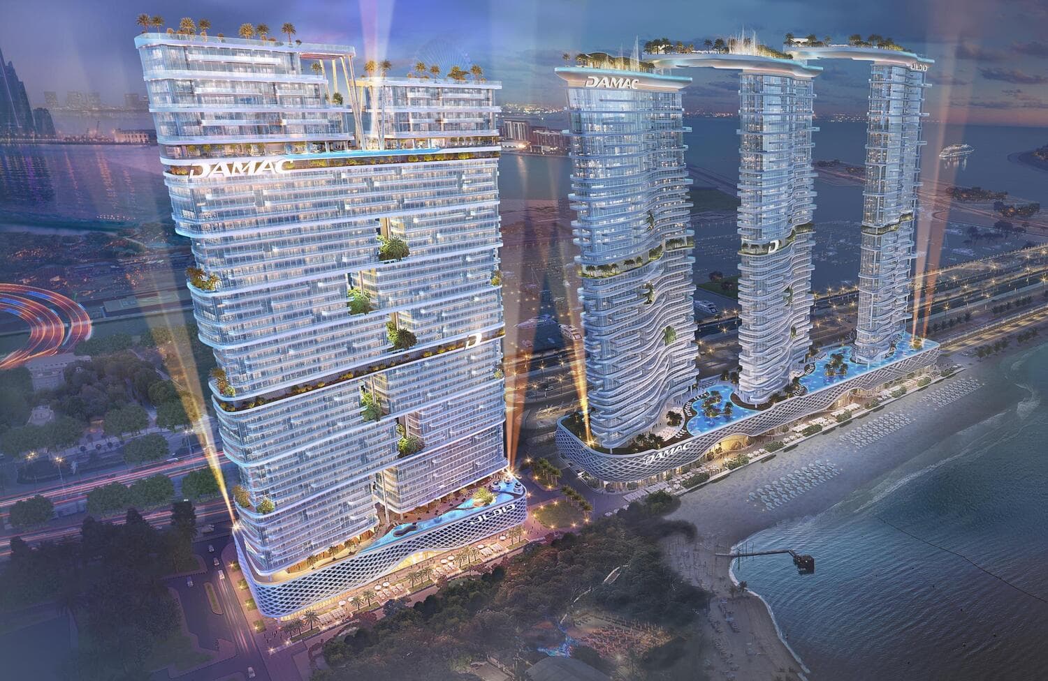 Damac Bay 2 architecture