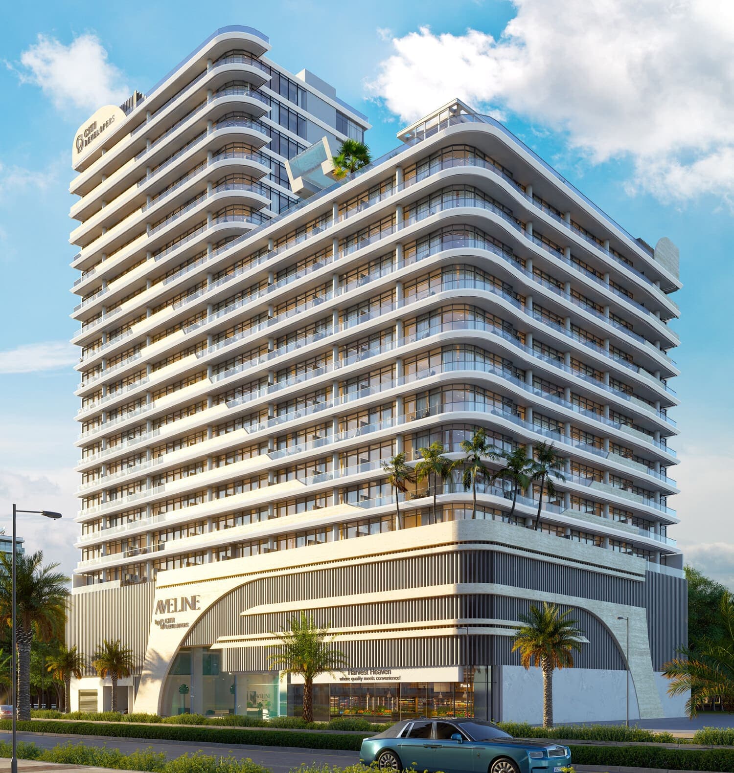 Aveline Residences architecture
