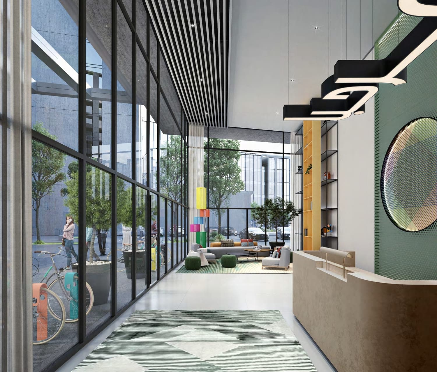 Rove Home Aljada lobby