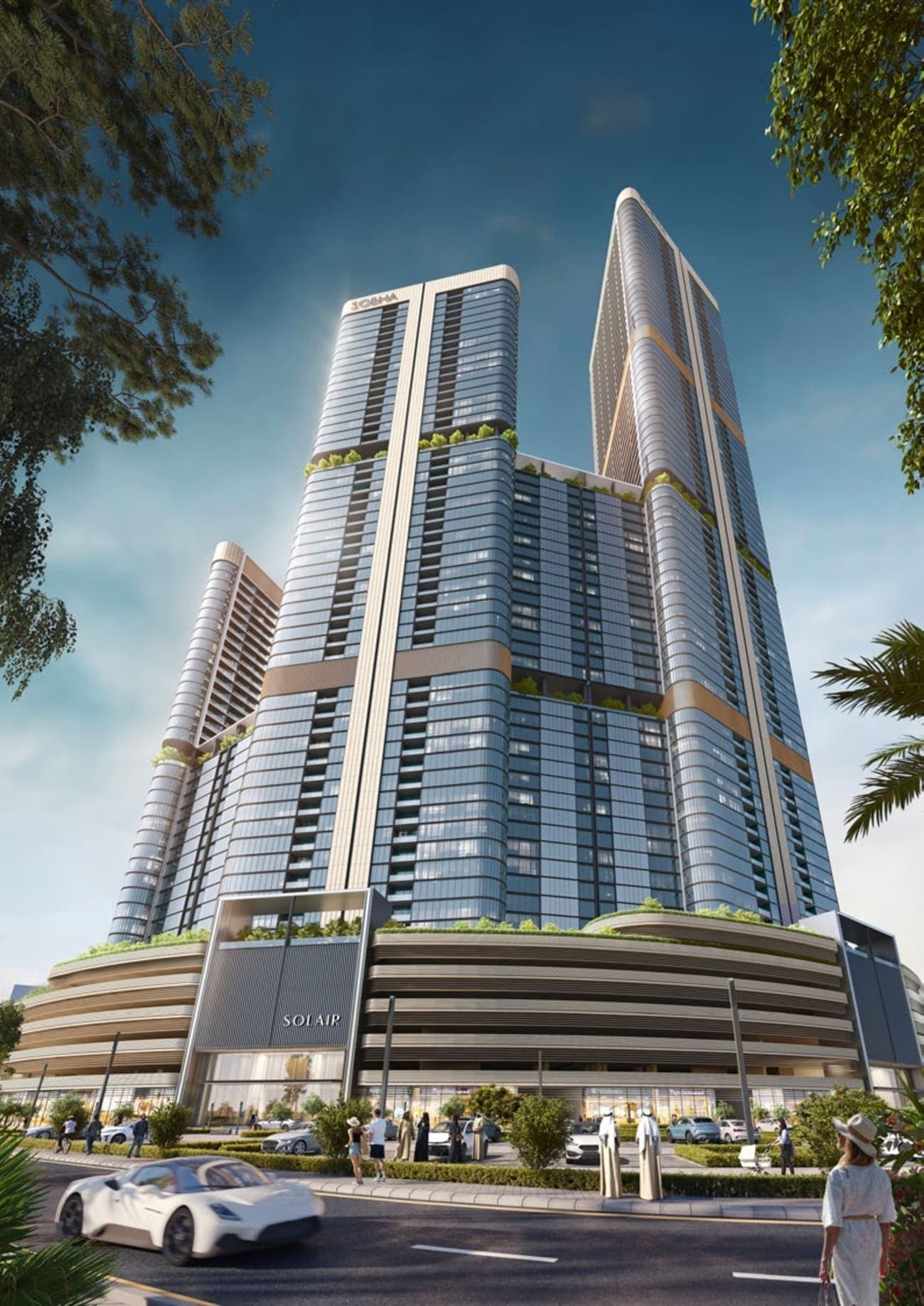 Skyvue Solair architecture