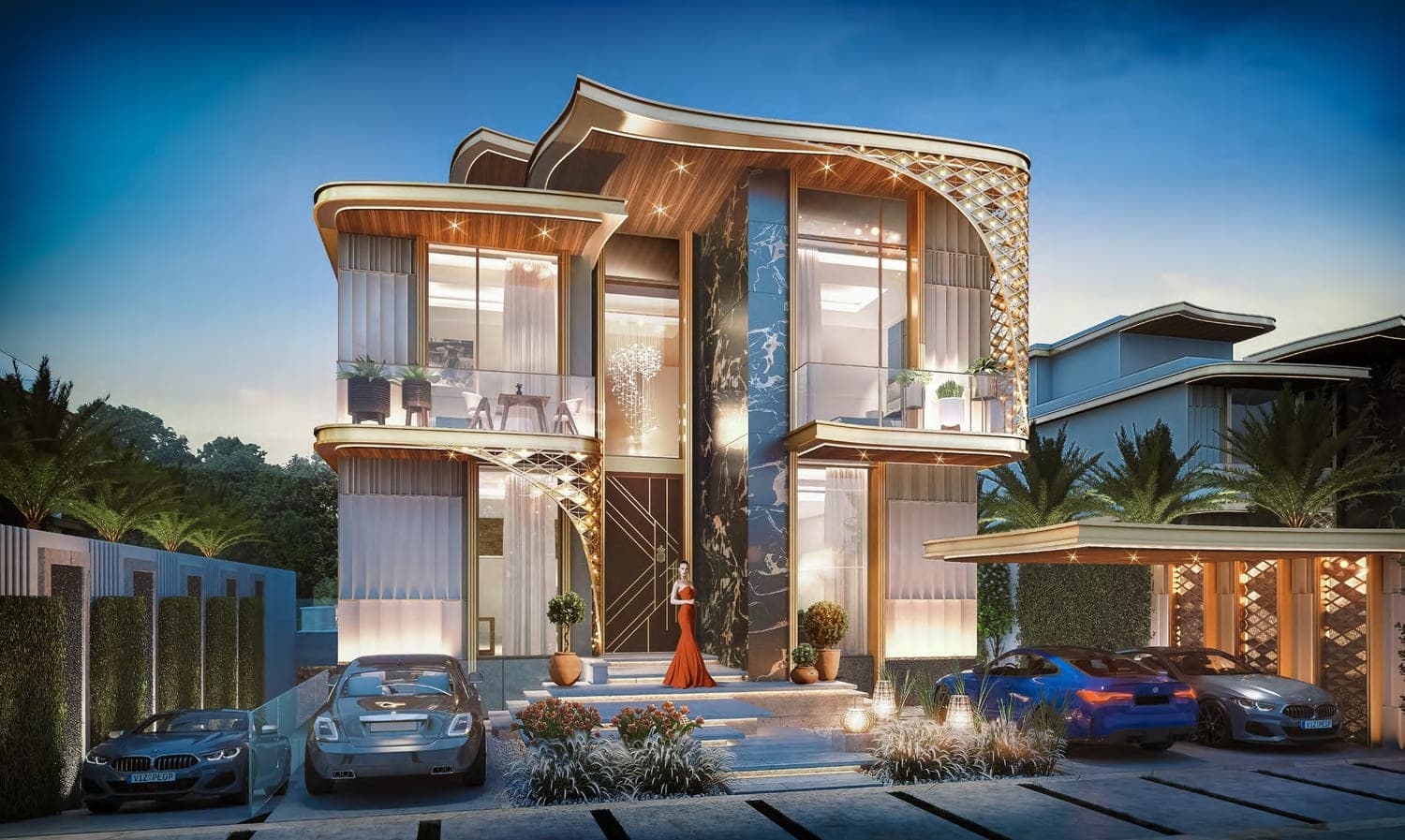 Damac Hills - Gems Estates architecture
