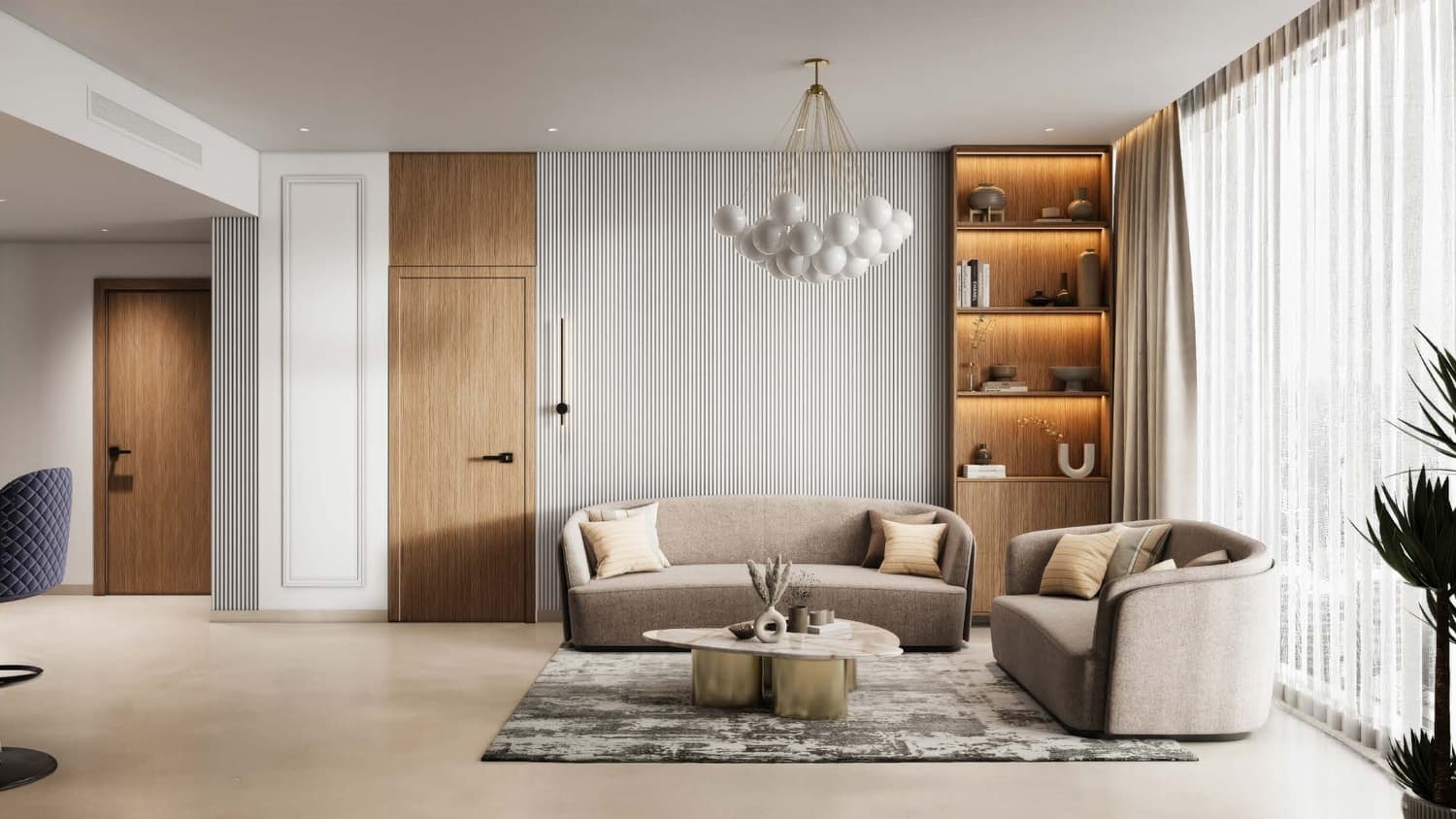 Views VII by Golden Woods interior