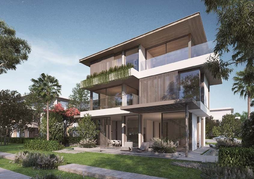 Nad Al Sheba Gardens architecture